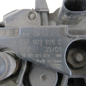 Alternateur 90A 037903026C 0124325074 pour Audi A2 1999-2005 d'occasion (69804) - Product Image 4