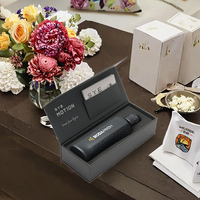 Boîte cadeau magnétique noire recyclable avec impression personnalisée pour parfums et produits de soin personnel – Vente en gros, directement de l'usine