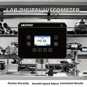 เครื่องวัดความหนืดแบบหมุนดิจิตอล LACHOI LCH-DV ความแม่นยำ 1% ควบคุมความเร็วแบบไร้ขั้นตอน จากเจ้อเจียง สำหรับวัดความหนืดของสีเคลือบและสีลาเท็กซ์ - Product Image 2