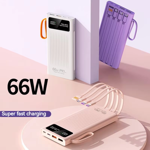30000毫安时66w快速充电便携式充电器电源组30000毫安时快速充电3.0 PD电源组6输出3输入 - Product Image 2