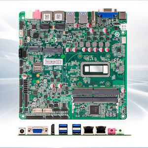 Công nghiệp Mini ITX I7-7500U 2 * RJ45 8 * USB 5 * RS-232 + 1 * RS-485/232 cổng DC 12V Chất lượng cao Bo mạch chủ - Product Image 3