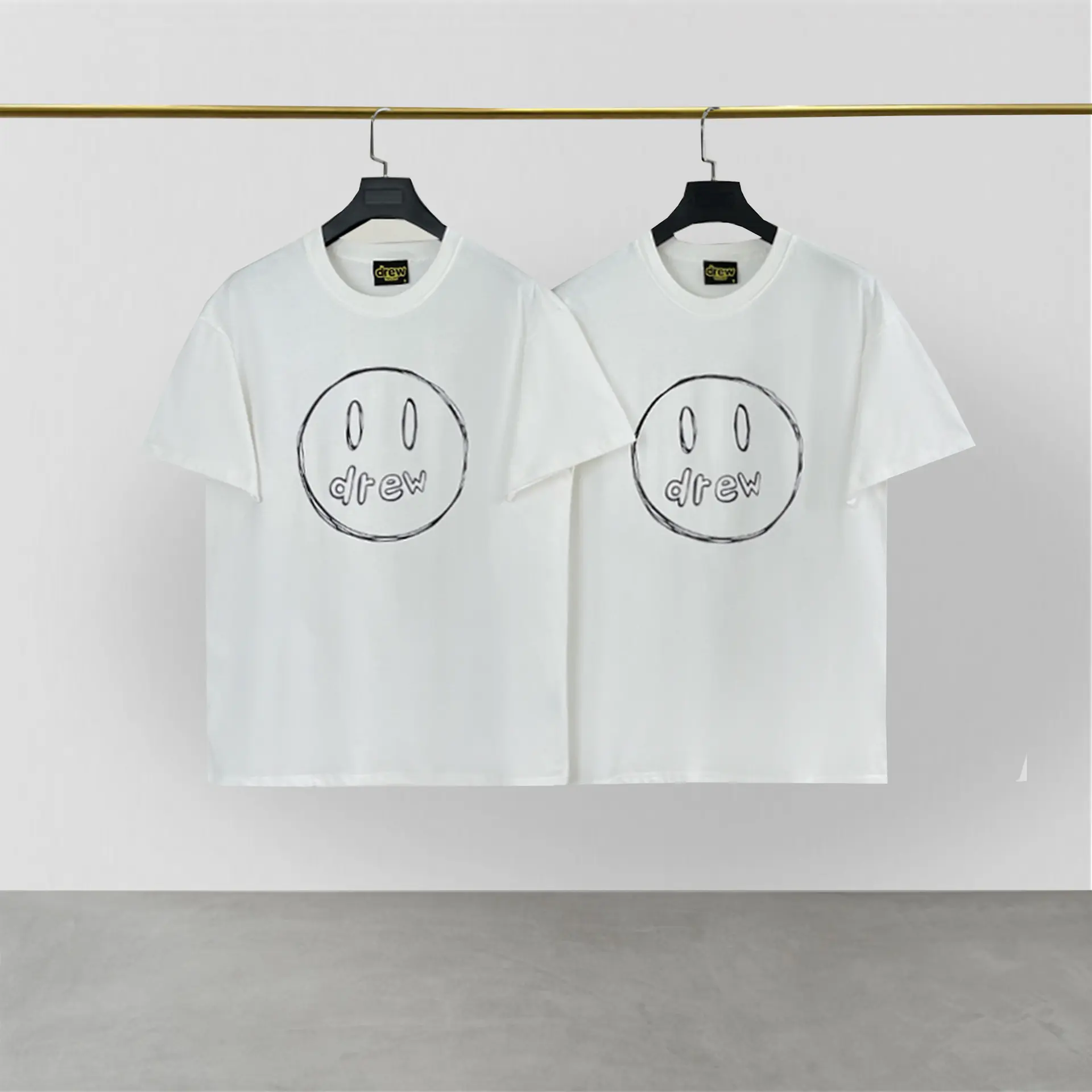 High Quality White T-shirt Printing T-shirt For Men And Women Pure Cotton T-shirt