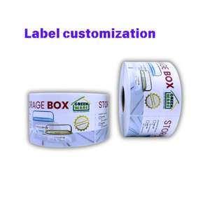 Étiquettes personnalisées en rouleau pour bouteilles, autocollants imperméables en papier imprimé pour bouteilles en plastique de liquides (gallons) - Product Image 2