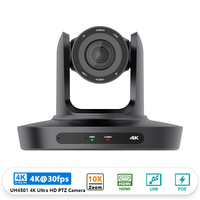 Caméra de Conférence PTZ 4K avec Zoom Optique 10x, Suivi IA, USB 3.0 – Idéale pour les Conférences et les Églises