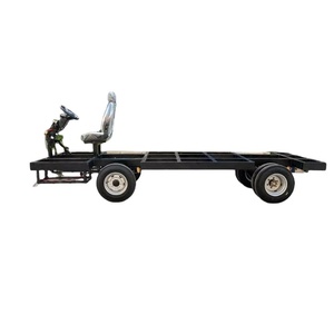 Casse-croûte à plat, nourriture Bus <span class=keywords><strong>remorque</strong></span> Parade flotteurs électrique 6 roues voiture camion plate-forme <span class=keywords><strong>châssis</strong></span> - Product Image 1