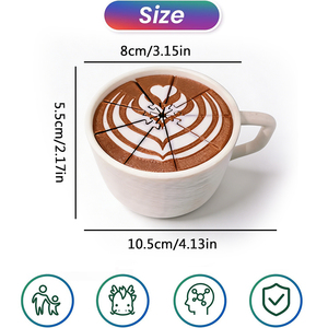 Jouet anti-stress en spirale imprimé en 3D, tasse à café torsadée, tasse à café glissante imprimée en 3D, jouet anti-stress pour enfants et adultes, décoration de bureau - Product Image 2