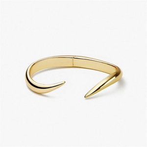 Dainty Jewelry Sets Stainless Steel <b>Blank</b> Cuff <b>Ring</b> Bangle Bracelet Jewelry Sets - Product Image 1