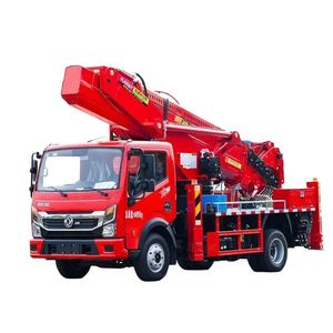 Vehículo de Trabajo Aéreo Dongfeng con Plataforma Telescópica de 36m, Totalmente Hidráulico y Sincrónico, Camión Elevador para Ingeniería Municipal - Product Image 1