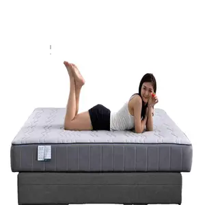 American Mattress Twin Queen California King Size Hotel Hybrid Pocket Spring Cheap Perfect Sleep Mattresses In A Box