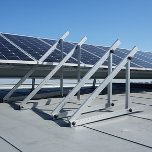 Soportes Ajustables para Paneles Solares con Inclinación de 0-90 Grados, 45 Pulgadas, 2 Juegos, Galvanizados en Caliente para un Sistema de Montaje Solar Duradero - Product Image 2