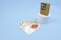 Cartes à jouer avec effet lenticulaire, résistantes au vent, brillantes, fantaisie, style Radium Emirates, pour le divertissement