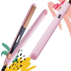 Plaques flottantes 3D en titane Nano avec contrôle de mouvement pivotant, 2 en 1, fer plat, idée cadeau idéal pour femmes - Product Image 1