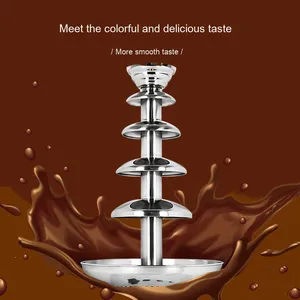 Máquina de Dim Sum para Buffet de Cumpleaños en Restaurantes, Fuente de Chocolate Comercial - Product Image 3