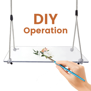 Ropecube có thể điều chỉnh rõ ràng PC <span class=keywords><strong>Swing</strong></span> Seat cho trẻ em và người lớn với mạnh mẽ sợi dây thừng và treo dây đai, ngoài trời trong nhà, 500lbs Công suất - Product Image 4