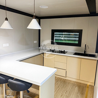 Conteneur personnalisé 20 pieds 40 pieds Capsule House 2 chambres à coucher Conteneur extensible Conteneur d'expédition Maisons Coût