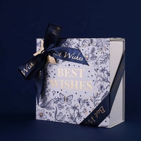 Rubans de boîte-cadeau de ruban imprimé pour l'emballage Arc de ruban de satin élastique pré-attaché décoratif