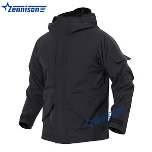 <strong>Black</strong> US ECWCS G8 Parka Waterproof Uniform <strong>Fleece</strong> <strong>Jacket</strong> - Product Image 1