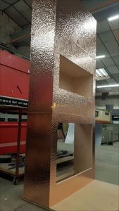 EX227 Panel Decorativo de Acero Inoxidable 304 con Textura Martillada Antigua Personalizada, Estándar JIS para Corte y Soldadura - Product Image 6