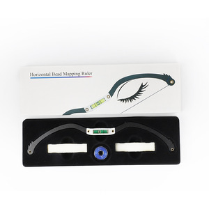 Règles de cartographie des sourcils arc règle de perle horizontale fil de chaîne Kit de Microblading sourcils mesure outils de maquillage permanents - Product Image 5