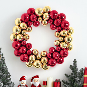 Guirlande <span class=keywords><strong>de</strong></span> boules électroplaquées colorées faites à la main, décoration <span class=keywords><strong>de</strong></span> <span class=keywords><strong>Noël</strong></span>, ornement mural lumineux pour une utilisation en intérieur/extérieur à la maison et à l'hôtel - Product Image 2