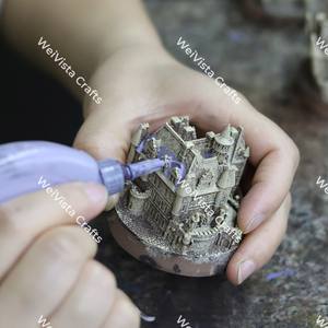 WeiVista Resin Virgin Mary Patung <span class=keywords><strong>Madonna</strong></span> dengan bayi Yesus dan merpati dekorasi agama grosir - Product Image 5