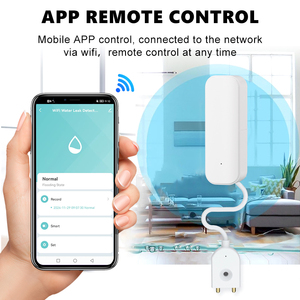 Haozee tuya thông minh Wifi Cảm biến rò rỉ nước báo động lũ Detector cho nhà hoặc khách sạn app điều khiển từ xa hệ thống an ninh - Product Image 2