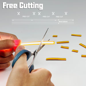 ไฟแถบ LED แบบ COB ระดับมืออาชีพ 320/528 หลอด LED/เมตร ความหนาแน่นสูง ปรับความสว่างได้ ใช้ไฟ DC12/24V ตัดได้ทุกที่ - Product Image 2