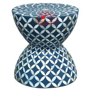 Corner Coffee <b>Table</b> for Living Room Decor Hot Selling Horns & MDF Material Ottoman Sitting <b>Stool</b> for Garden Decor Best Seller - Product Image 3