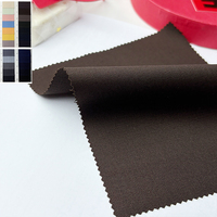 Tissu polyester respirant 170D pour jupes et pantalons, échantillon gratuit, tissu sergé spandex extensible dans les 4 sens