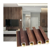 Panneau de clôture composite WPC ignifuge CE durable 219*26mm pour cuisine moderne, entrepôt extérieur, salle de bain, jardin, bardage extérieur