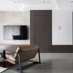 Melinco sang trọng vô hình lưới tản nhiệt cửa chất lượng cao Thiết kế hiện đại phòng cháy cho văn phòng khách sạn hướng dẫn sử dụng mở cửa phân vùng - Product Image 2