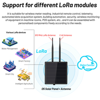 Keepten D5 Solar Lora Daya Rendah Dengan Modul Wisblock Rak4630 Rak19007 868/915mhz Chip Bluetooth Wifi Terintegrasi untuk Gateway IoT