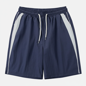 กางเกงขาสั้นคุณภาพสูงแบบลำลองใส่ได้ทั้งชายและหญิงผ้ายืดปรับแต่งโลโก้ได้กระดุมปักโลโก้เคลื่อนที่สูงสุดสำหรับการต่อสู้ที่โดดเด่น - Product Image 1