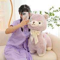 Penjualan Langsung Pabrik Mia Mainan Boneka Anak Kawaii Alpaca Mainan Boneka Grosir untuk Ulang Tahun