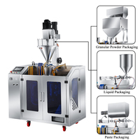 Machine d'emballage pneumatique pour sachets de café en poudre, machine d'emballage de sachets préformés de 50 g pour café instantané