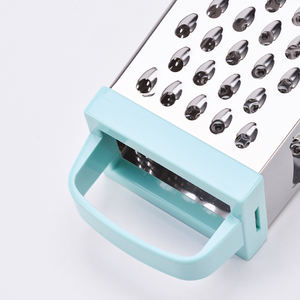 Éplucheur multifonctionnel en acier inoxydable à quatre faces avec manche en plastique plat de 9 pouces C182 pour fruits et gingembre – Vente en gros - Product Image 2