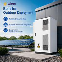Module de stockage d'énergie industriel compact et hautement protecteur, armoire d'architecture unifiée Wiren 160 kWh 80 kW LiFePO4 BESS