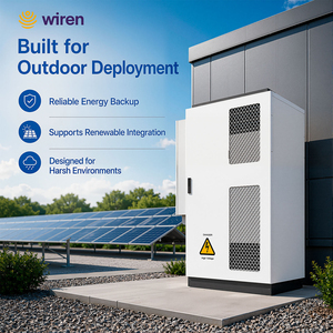 Wiren 160kWh 80kW BESS Unified Architecture Enclosure Compact Highly Protective Industrial Energy <b>Storage</b> Module <b>Cabinet</b> - Product Image 4