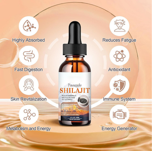 اسقاط شيلاجيت بنكهة الأناناس مع اشواغاندا ماكا وتشاغا لزيادة الطاقة - Product Image 4