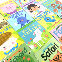 Impression de livres cartonnés pour enfants en couleur, vente en gros OEM, service de conception personnalisée de livres pour enfants pour les éditeurs