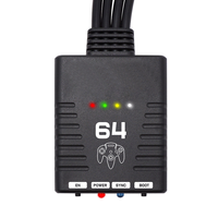 Adaptateurs de manette sans fil Connecteurs pour Nintendo 64 pour N64 Adaptateurs de manette de jeu 4 en 1 Convertisseurs