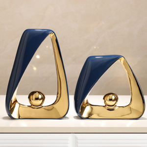 Trang Trí Nội Thất Gốm <span class=keywords><strong>Chrome</strong></span> Điểm Nhấn Nội Thất Hiện Đại Bắc Âu Phòng Khách Vàng Bảng Trang Trí Nội Thất Khác Trang Trí Nội Thất Sang Trọng Cho Nhà - Product Image 5