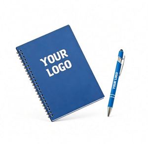 Customized Notebook with Logo Wholesale Promotional Business Gift Leather PU A5/A4/A6 Personalized Printing - Product Image 1