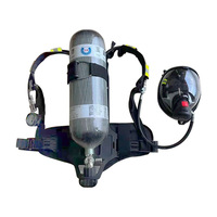 Respirateur autonome à pression positive en fibre de carbone pour les services d'incendie et le développement minier, modèle de respirateur (3C)