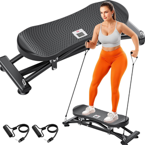 Planche d'exercice <span class=keywords><strong>cardio</strong></span> RS pour la taille, mini-entraîneur de fitness portable avec écran LCD, machine de ski d'équilibre corporel complet pour la maison et la salle de sport - Product Image 1