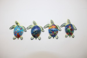 Imán Decorativo para Refrigerador con Diseño de Tortuga Marina, Recuerdo de Viaje Personalizado, Decoración para el Hogar - Product Image 2