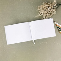 Carnet de croquis à couverture rigide en tissu de lin 2026, prix d'usine, livre d'or personnalisé pour mariage, fiançailles ou cadeau d'anniversaire