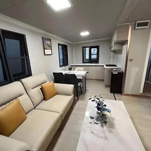 บ้านสำเร็จรูป2ห้องนอนบ้านสำเร็จรูปบ้านแบบแยกส่วนบ้านภาชนะขยายได้บ้านวิลล่า - Product Image 2