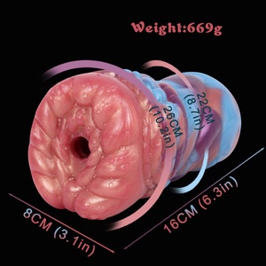 GEEBA Colorful Beast - Masturbadores Masculinos Realistas con Suela Única, Copas Anales, Juguetes Sexuales, Muestras Gratis - Product Image 6