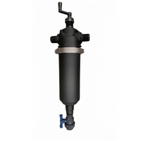 Filtre à eau d'irrigation semi-automatique de 50 mm (2 pouces) en acier inoxydable 316 pour système d'irrigation goutte à goutte agricole